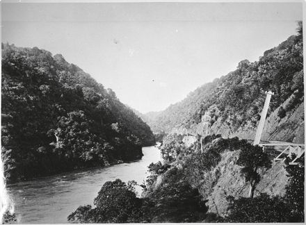 Manawatu Gorge looking eastwards