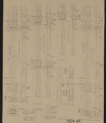 Architectural Plans of T&G Building, Palmerston North 6