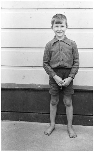 Doug Turner aged 7 and 1/2 years