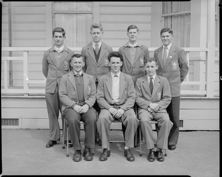 Seven Male Students, Palmerston North Teachers' College