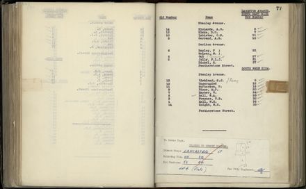 Street Renumbering Guide: Page 154