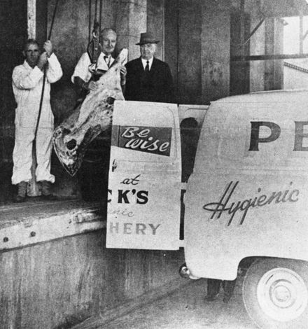 Last carcass to be loaded at Palmerston North Abattoir