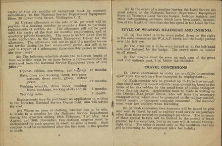 New Zealand Women's Land Service Handbook of Information 5