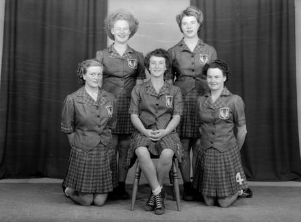 Thistle 'B' Ladies Basketball Team