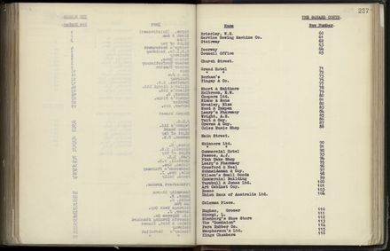 Street Renumbering Guide: Page 251