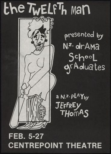 NZ Drama School graduates poster