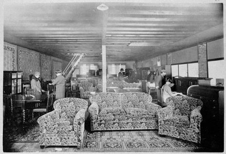 Interior of The Universal Supply Depot shop, Main Street