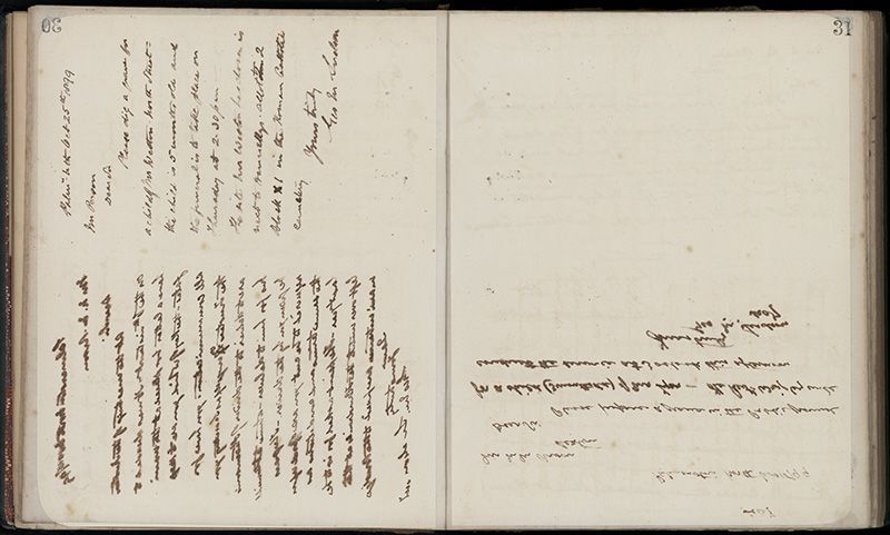 Outwards Correspondence of the Palmerston North Cemetery Trustees, 1898 -1902 58