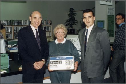 Celebration of the millionth issue at the Palmerston North Public Library - Resource cover image