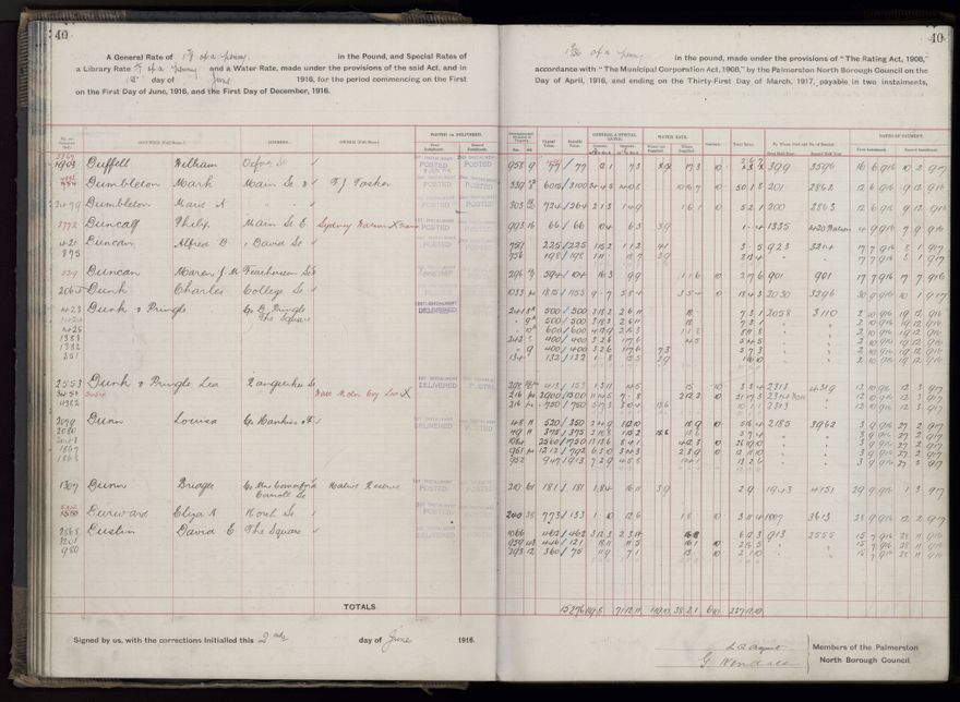 Rate book, 1916-1917 - 2021Pa_PNCC2-23-2-V24_034394-0043