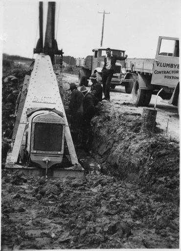 Reconstructing the road to Foxton Beach