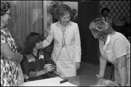 Former First Lady Rosalynn Carter visits the Crippled Children's Society - Resource cover image