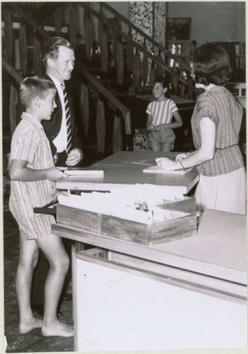 First Issue of Books at Palmerston North Library, Main Street - Resource cover image