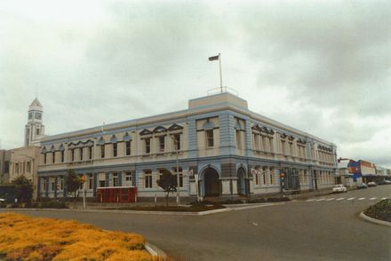 Former Post Office building, corner of The Square and Main Street