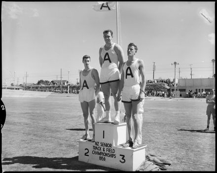 "Discus Throw Finalists"