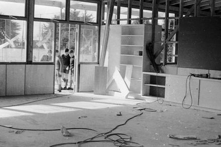 Newbury School construction