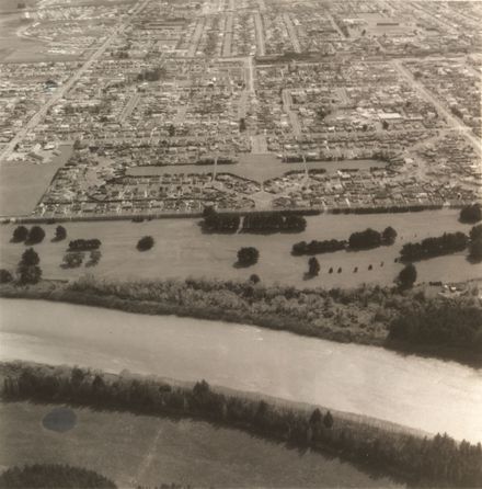 Aerial view of Awapuni area