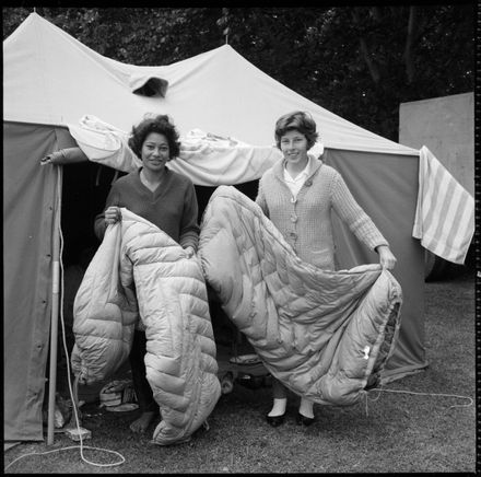 "Rain Invaded Their Tent"