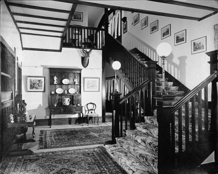 Entrance hall of 'Atawhai' Fitzherbert