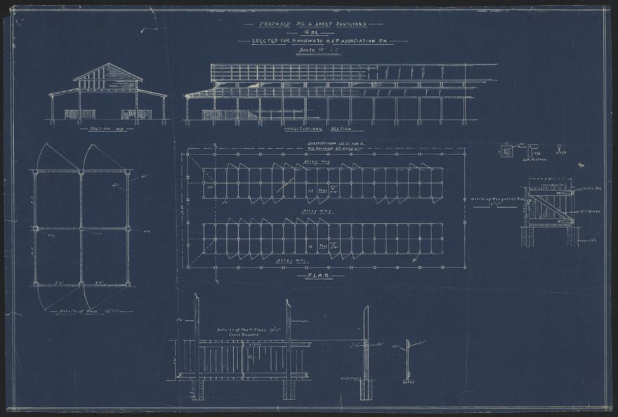Architectural Plans for A&P Showgrounds, Cuba Street 6