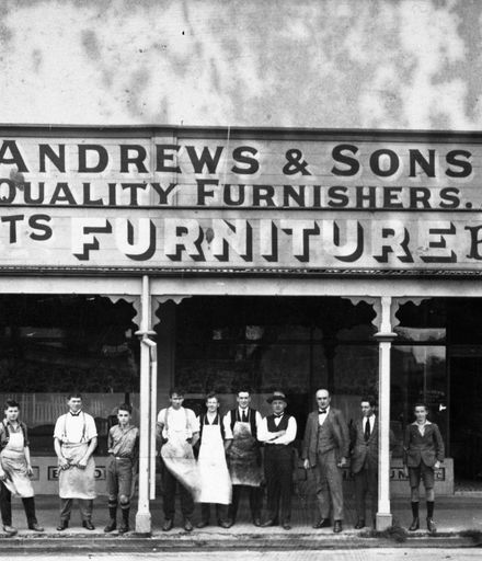 Andrews & Sons Furnishers, Rangitikei Street