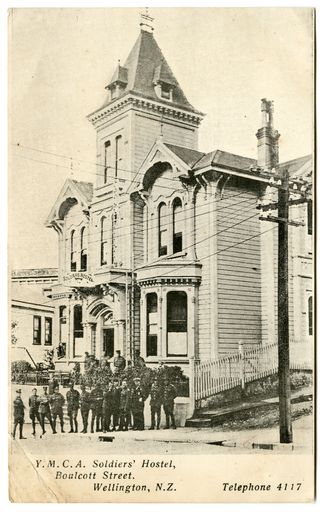 Y.M.C.A. Soldiers' Hostel, Boulcott St, Wellington
