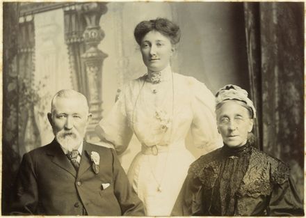 Thomas and Mary Parkins with Lucy