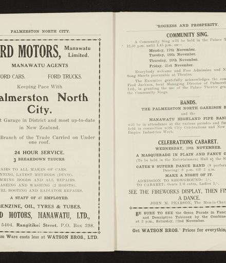 Palmerston North Celebrations on Proclamation of City, 1930 6