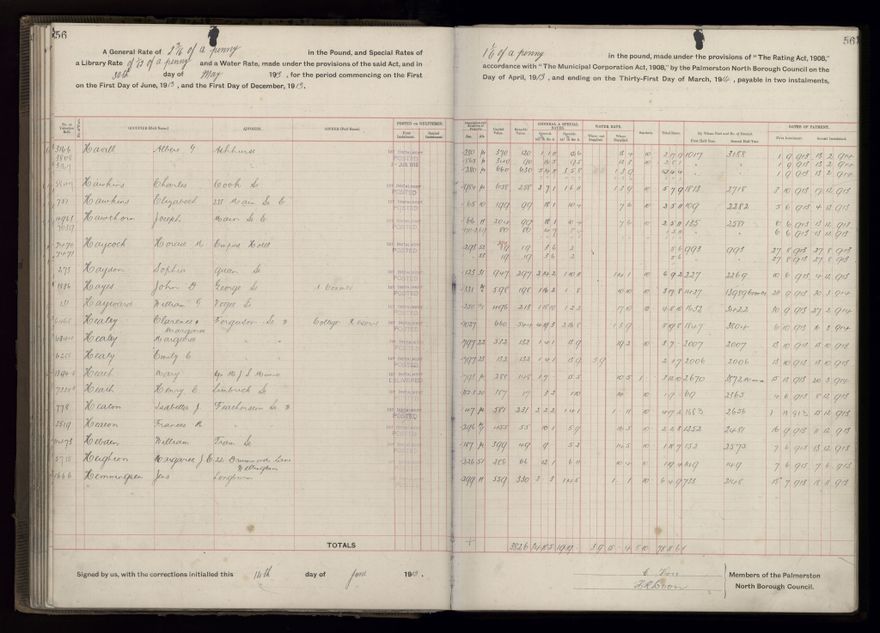Rate book, 1913-1914 - 2021Pa_PNCC2-23-2-V21_034002-0059