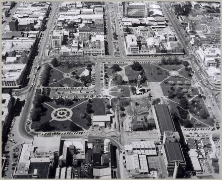 Aerial View of the Square and Surrounds