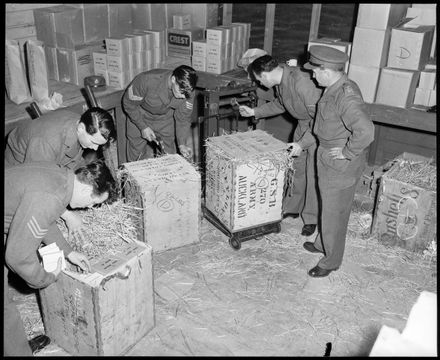 "Army Rations To Arrive By Parachutes"
