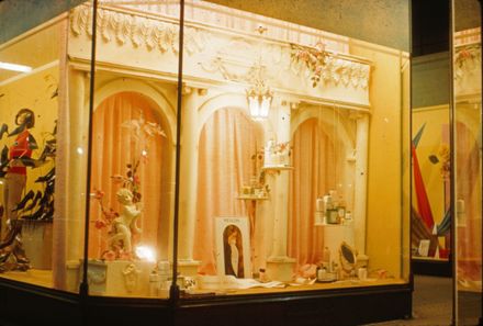 Milne and Choyce window display of Revlon products