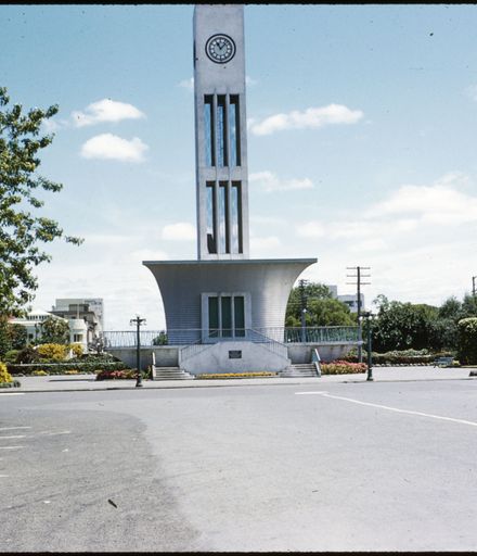 Clock tower in The Square