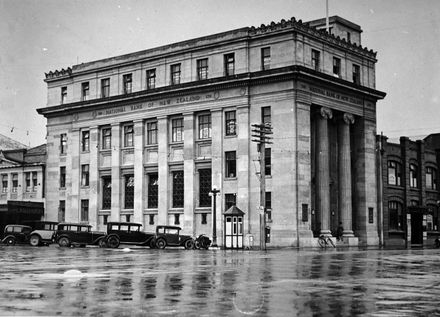 National Bank of New Zealand, corner of Cuba and Rangitikei Streets