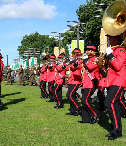 NZ Army Brass Band, Beating Of The Retreat, 2016