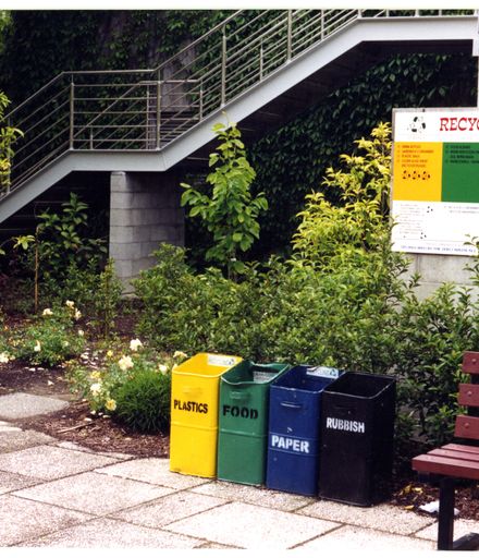 Recycling Bins, Massey University