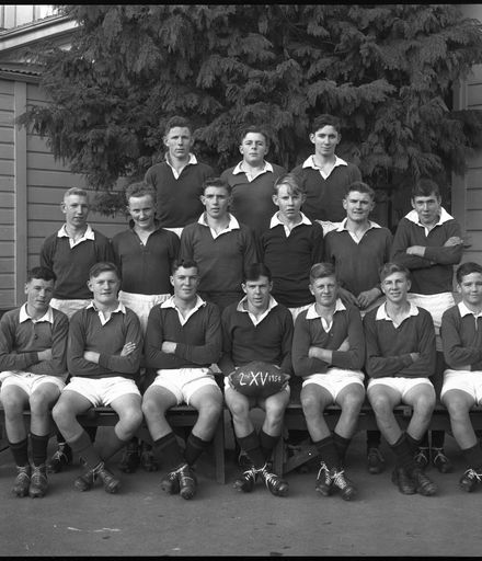 2nd XV Rugby Team, Palmerston North Technical High School