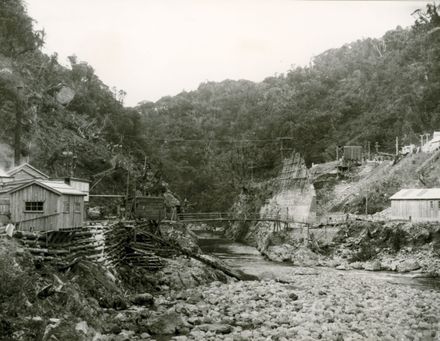 Lower Dam - Mangahao Electric Power Scheme