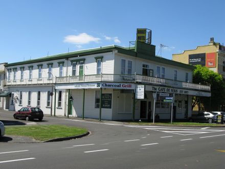 Cafe de Paris,corner of Main and Domain Street
