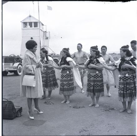 Eartha Kitt Welcomed to Palmerston North