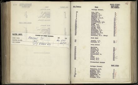 Street Renumbering Guide: Page 182