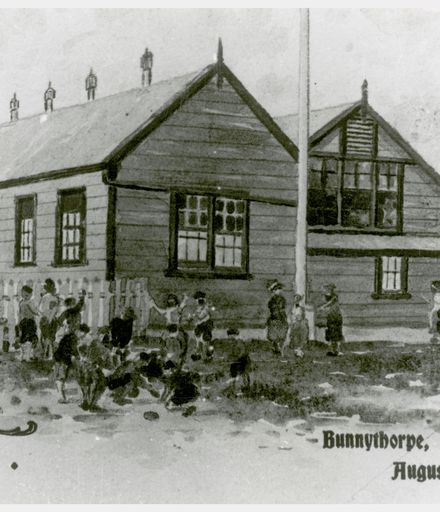 Sketch of Bunnythorpe School