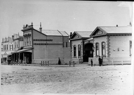 Palmerston North Post Office - 1888 Post and Telegraph