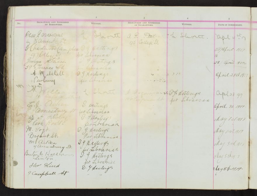 Register of Subscribers [Library] - 55