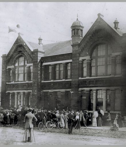 Opening of the Palmerston North Technical School