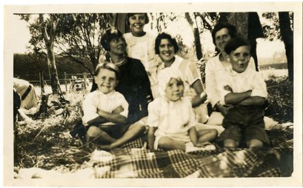 Andrews Collection: Picnic at Ashhurst Domain