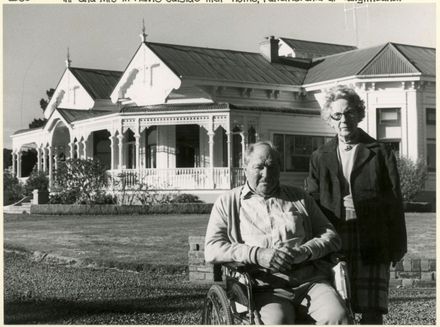 Mr and Mrs Rex McKelvie Outside Pukemarama, Tangimoana - Resource cover image