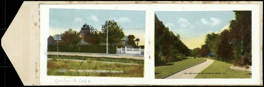 Souvenir Folder Palmerston North NZ 7