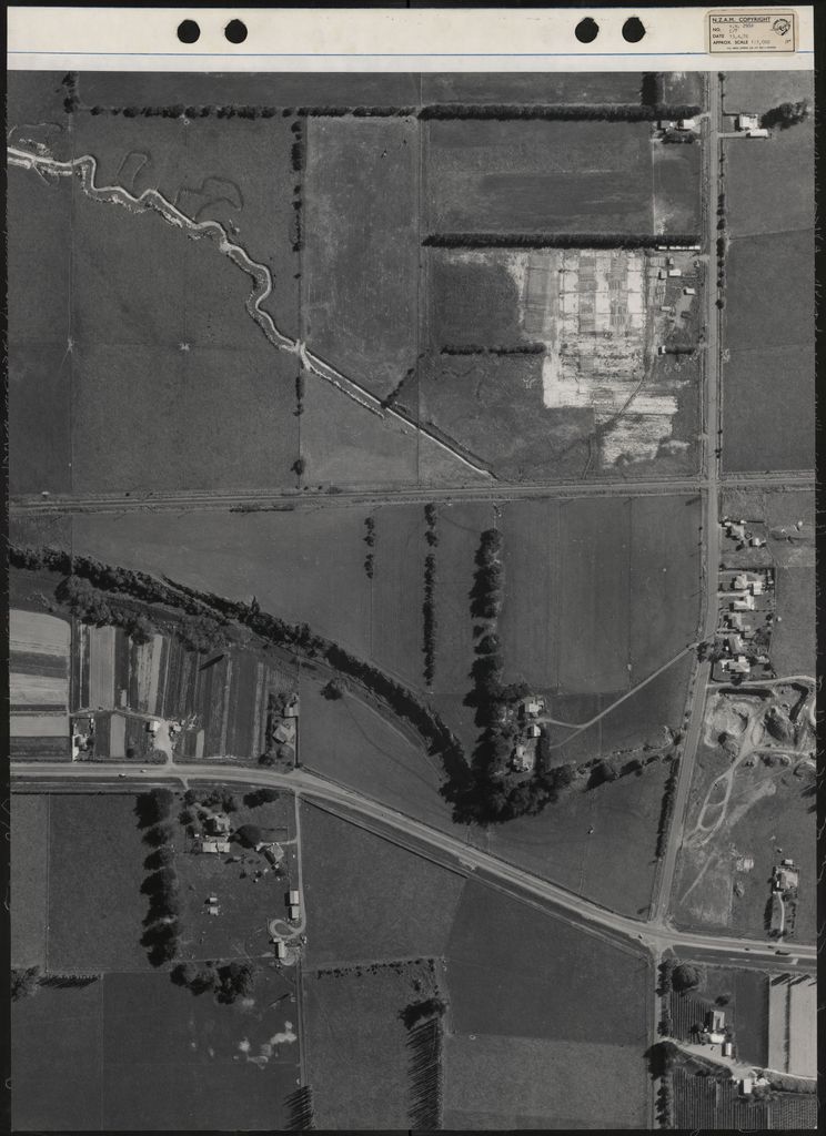 Aerial Map, 1976 - E7