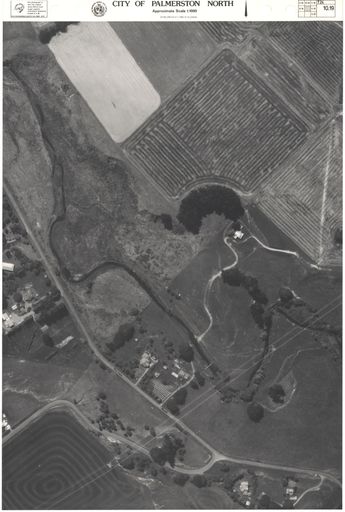 Aerial Map, 1986 - 10-19